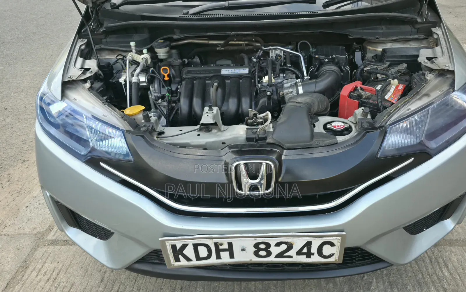 Honda Fit 2015 Gray