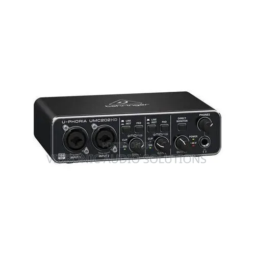 Behringer UMC202HD 2x2 Desktop USB Audio Interface