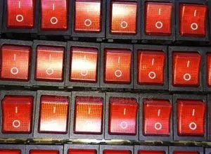Rocker Switches on and Off
