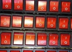 Rocker Switches on and Off
