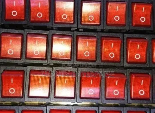Rocker Switches on and Off