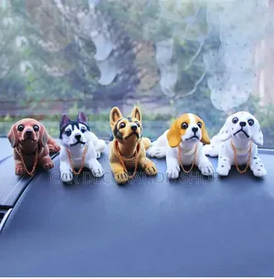 Cute Bobblehead Dog Figurines Dashboard Decoration Puppies