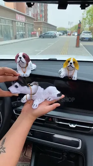 Car Motion Nodding Dashboard Decoration Puppies