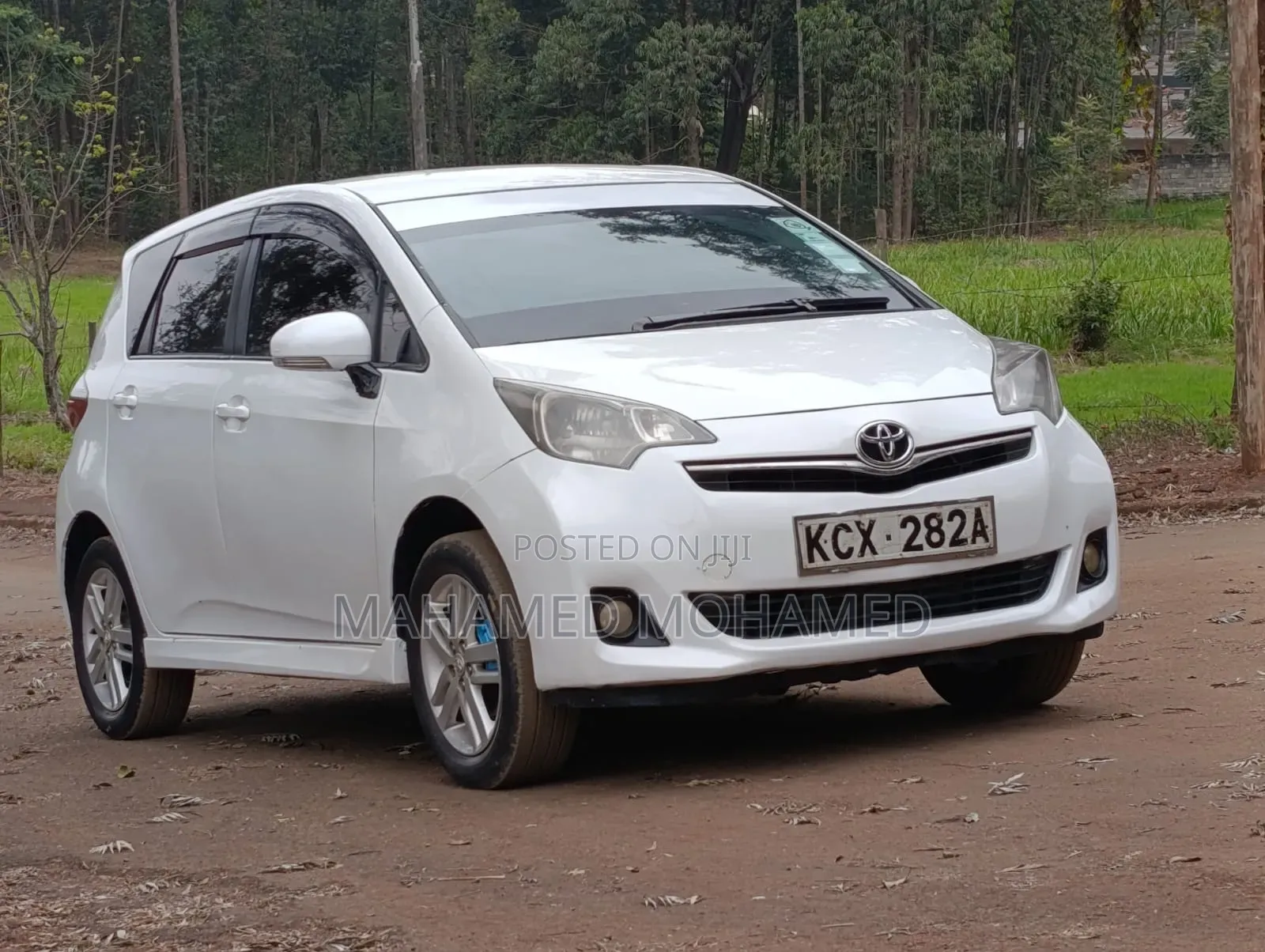 Toyota Ractis 2012 White