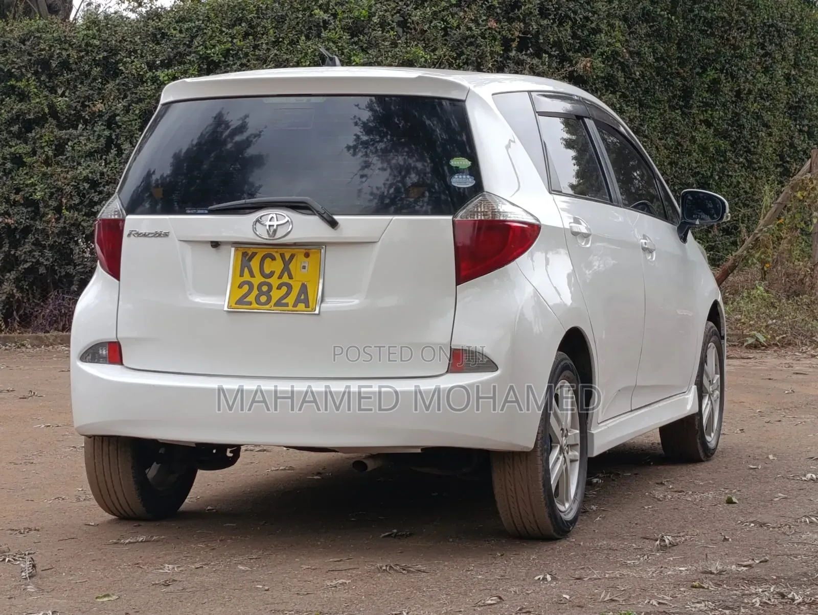 Toyota Ractis 2012 White