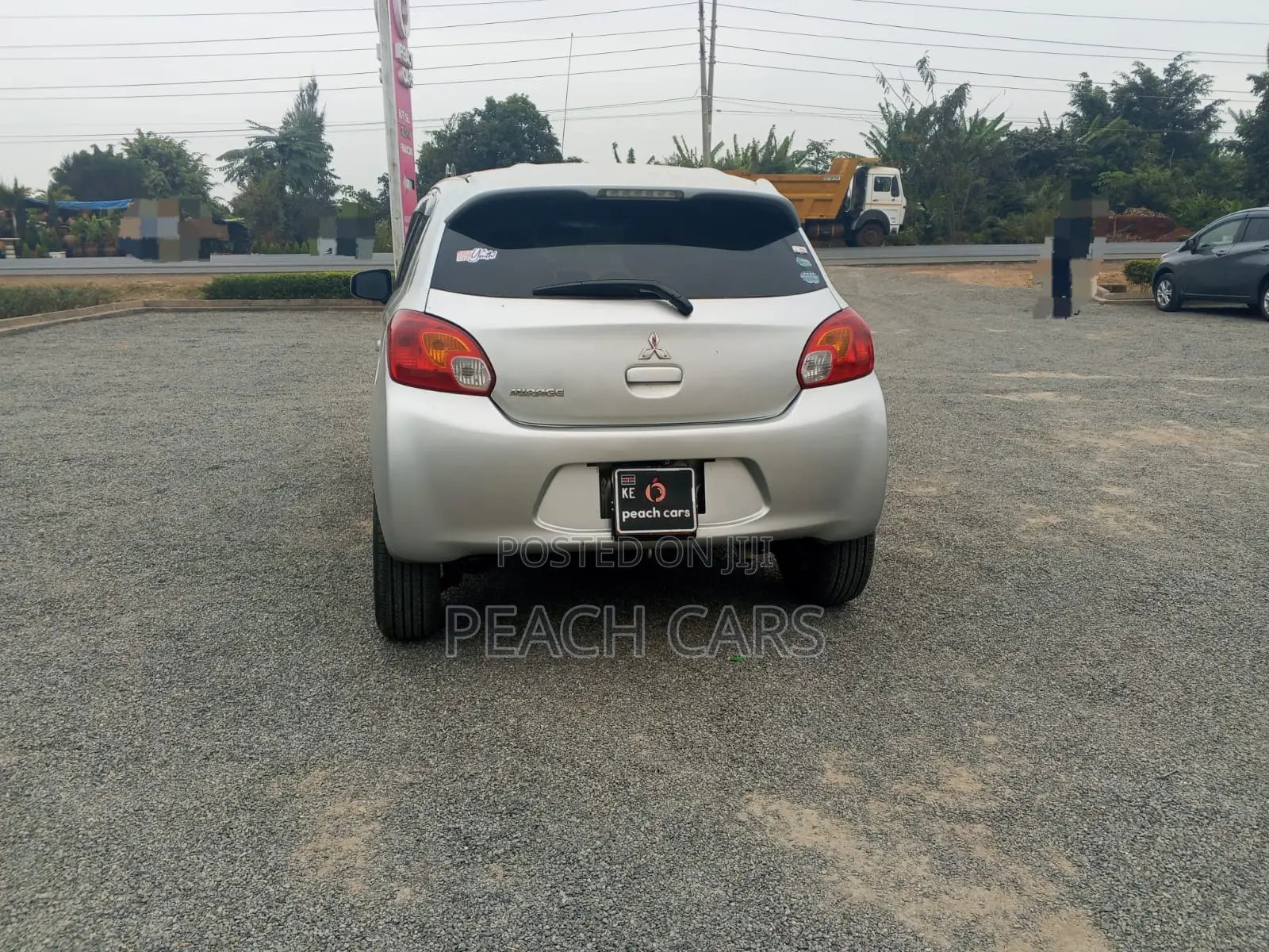 Mitsubishi Mirage 2014 Silver