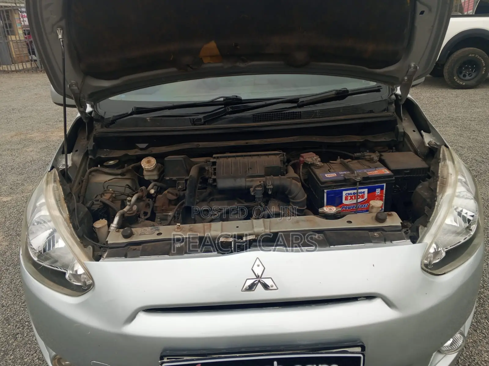 Mitsubishi Mirage 2014 Silver