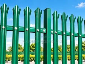 Strong Durable Palisade Steel Fencing for Homes, Schools Business