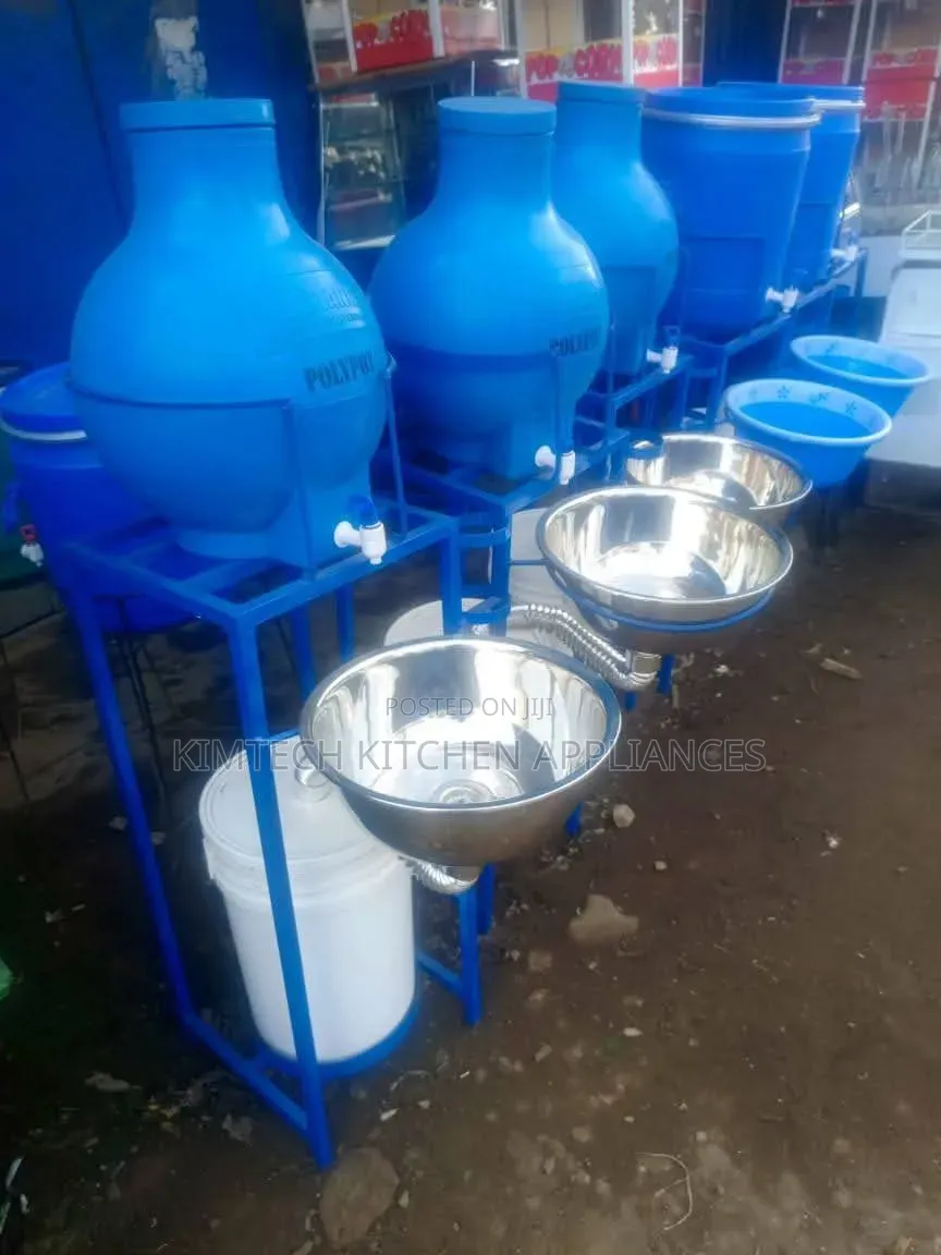 Plastic Hands Washing Stations