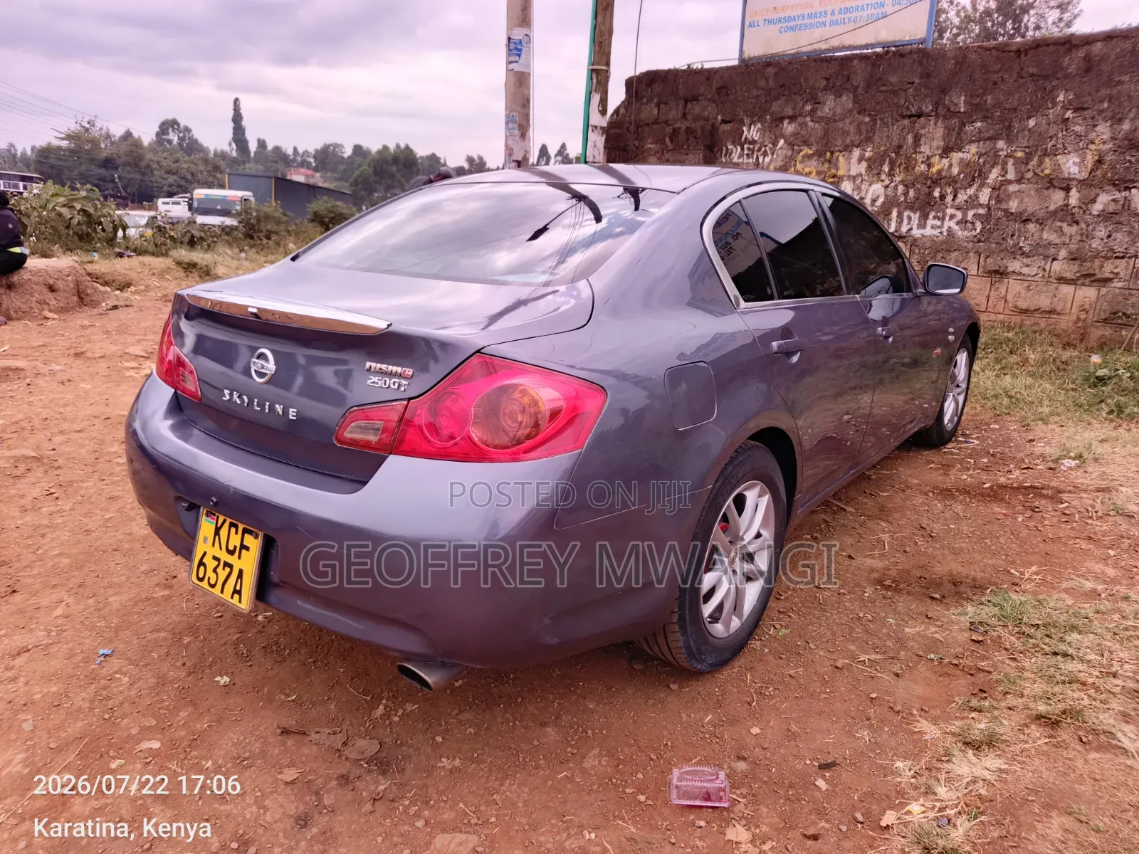 Nissan Skyline 2008 Gray