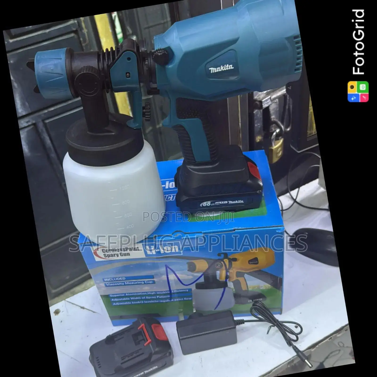 Makita Cordless Paint Sprayer – Portable Convenient Spray Gun