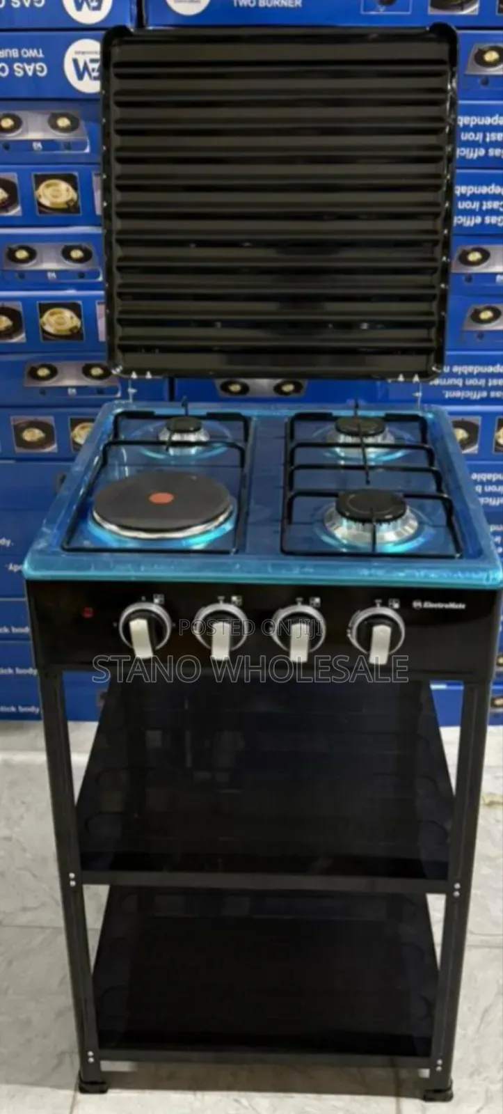 3+1 Standing Cooker With Selves