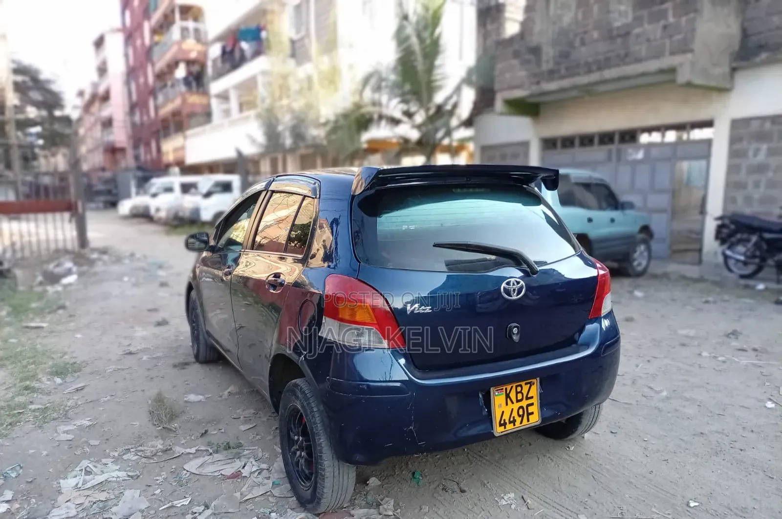 Toyota Vitz 2007 Blue