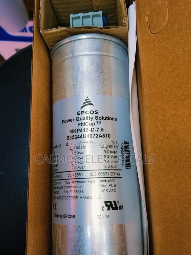 Power Capacitor Bank 7.5kvar