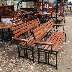 Flat Arms Outdoor Commercial Outdoor Benches