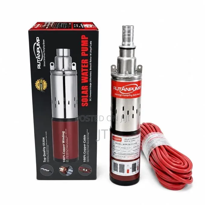 Rutanpump 24V Submersible Solar Water Pump