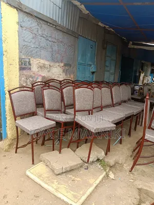 Restaurant Balls Chairs With Brown Painted Frame