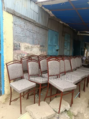 Restaurant Balls Chairs With Brown Painted Frame