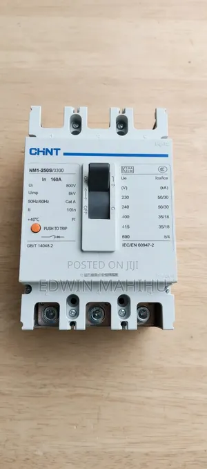 McCb 3pole 160amps