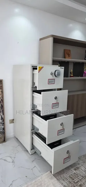 4-Drawer Fireproof Safe Filing Cabinet