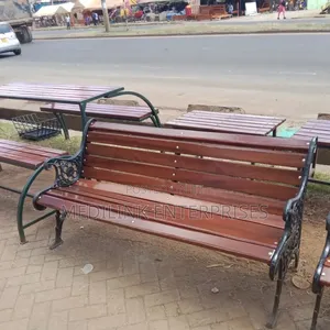 Cast Drawn Iron Legs Woodmist Outdoor Benches