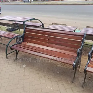 Cast Drawn Iron Legs Woodmist Outdoor Benches