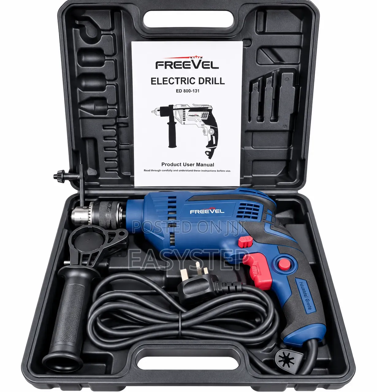 FREEVEL 800W Heavy Duty Electric Drill – 13mm Chuck | ED 800-131
