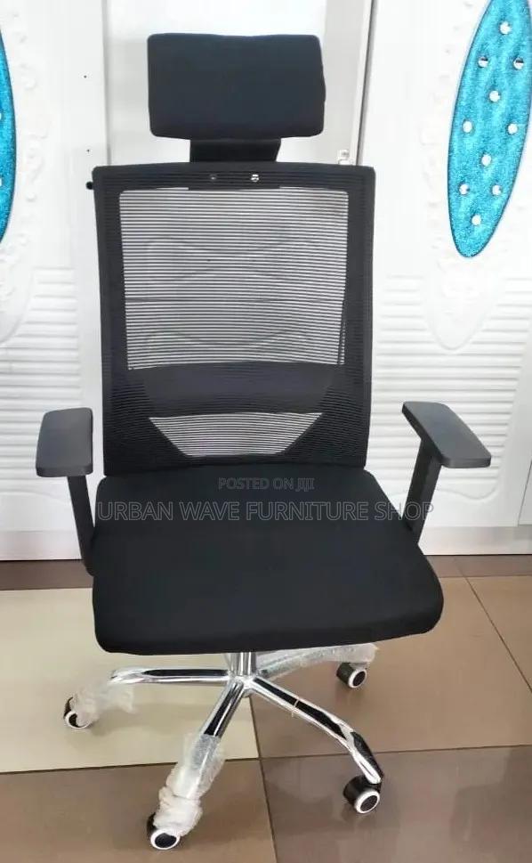 Black Swivel Chairs - main view