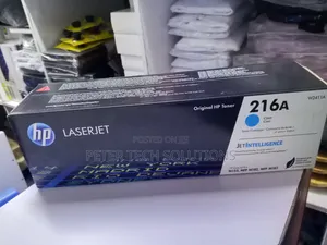 HP 216A Cyan Original LaserJet Toner Cartridge (W2411A)