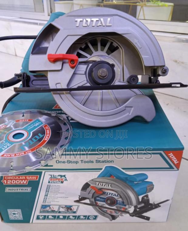 Total 7 Inch Electric Circular Saw – Fast Precise Wood Cutting