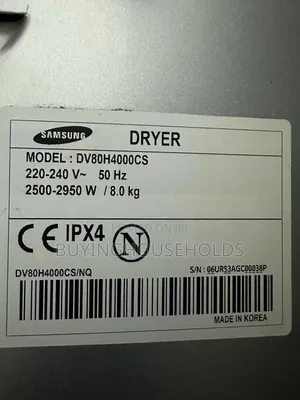 Samsung 8kg Dryer (Front Load)