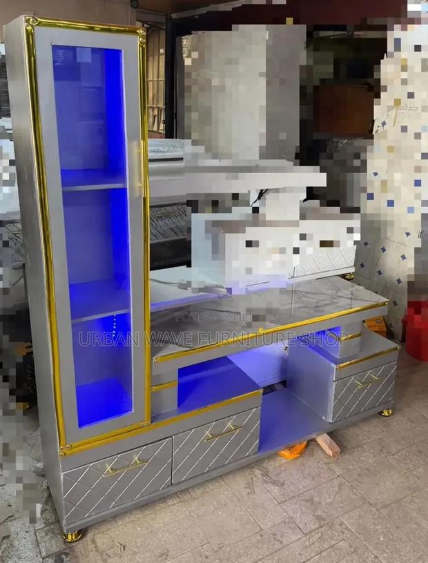 Classic L Shaped TV Stands - thumbnail 2