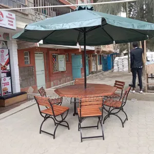Zou PVC Canvas +Octagon Table+parasol