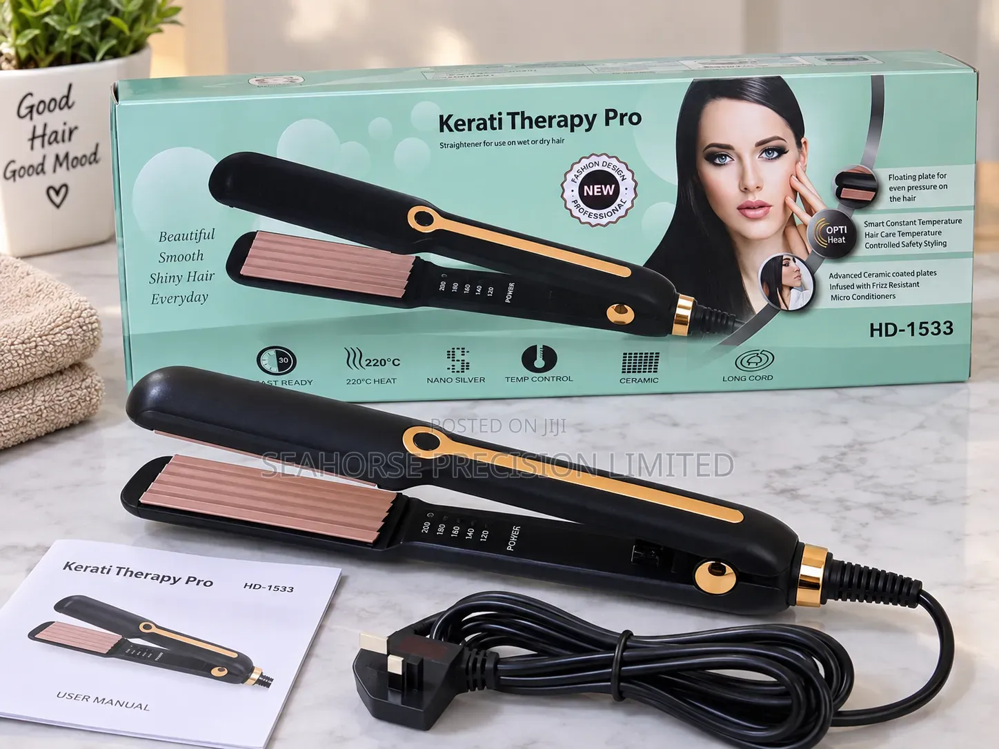 Kerati Therapy Pro Hair Straightener – Hd-1533