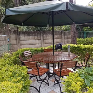 Zou PVC Canvas +Octagon Table+parasol