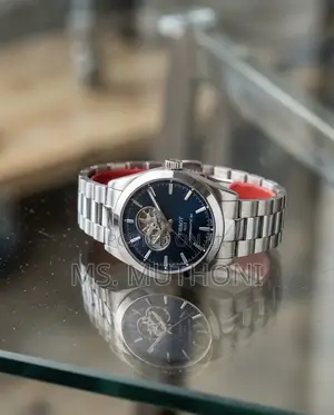 Automatic ,Blue Dial Tissot Gentleman Open Heart 40mm,