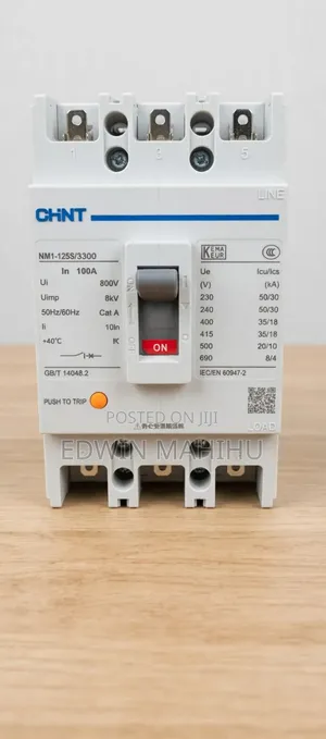 McCb 3pole 100amps