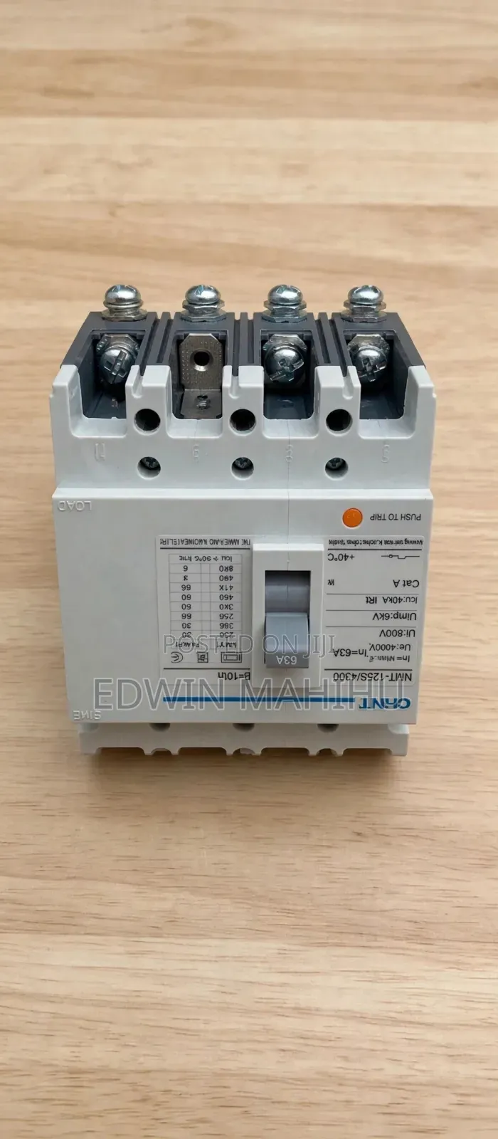 63amps McCb 4pole