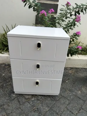 White Side Drawers