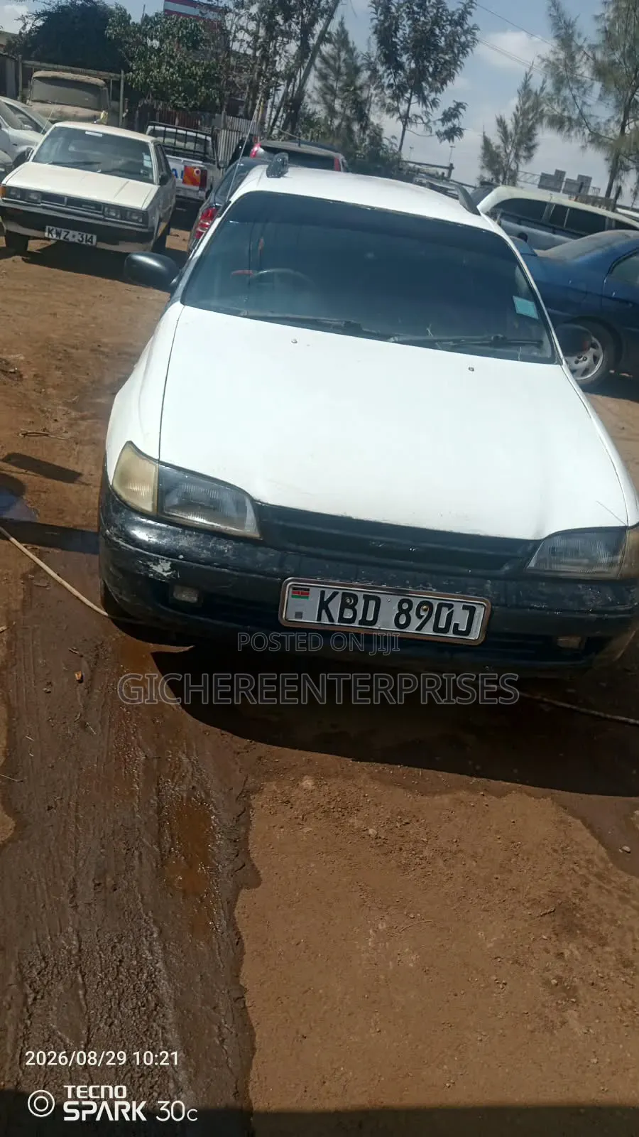 Toyota Caldina 2007 White
