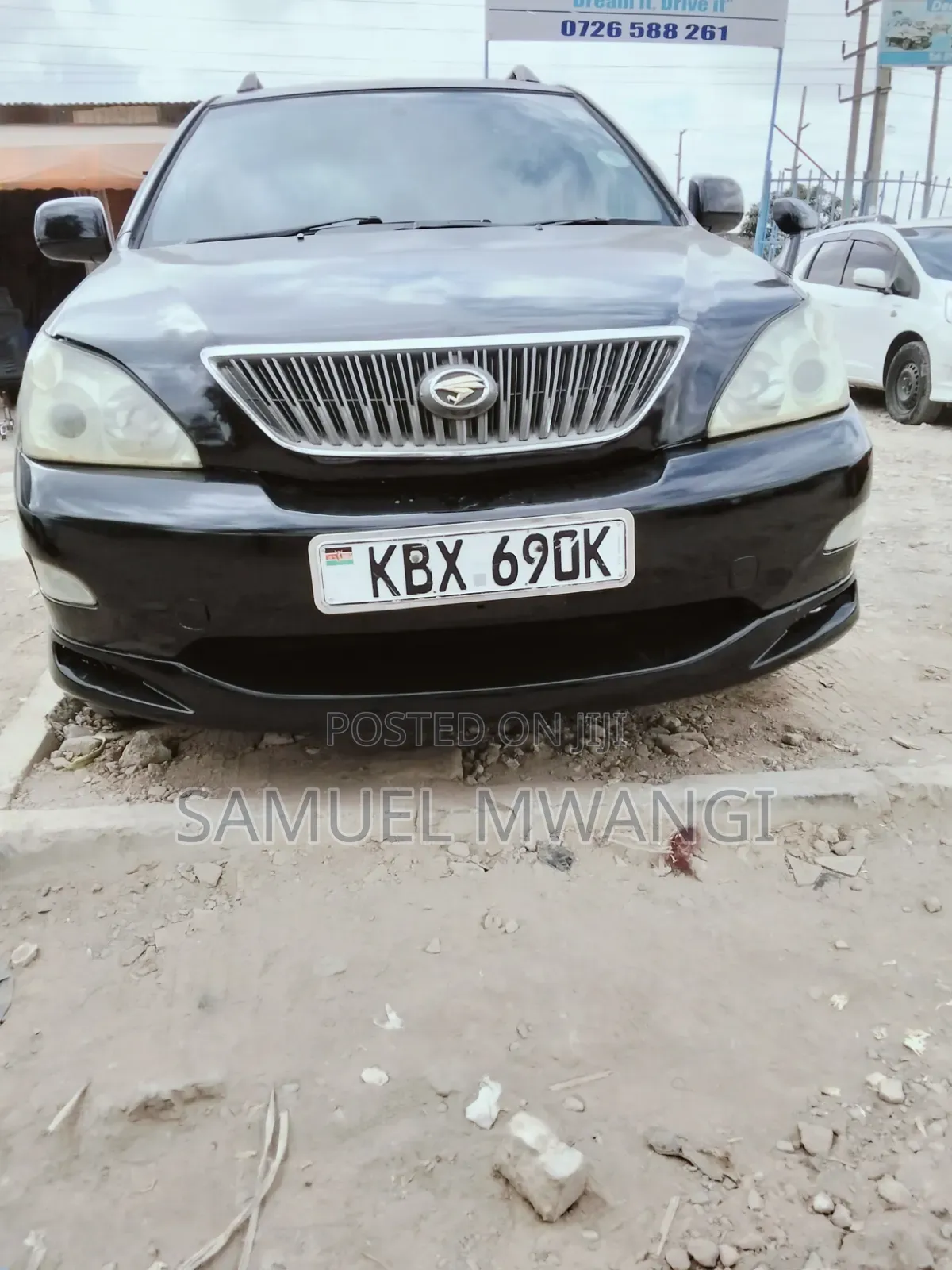Toyota Harrier 2007 Black