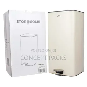 18Litres Square Stainless Pedal Steel Bin