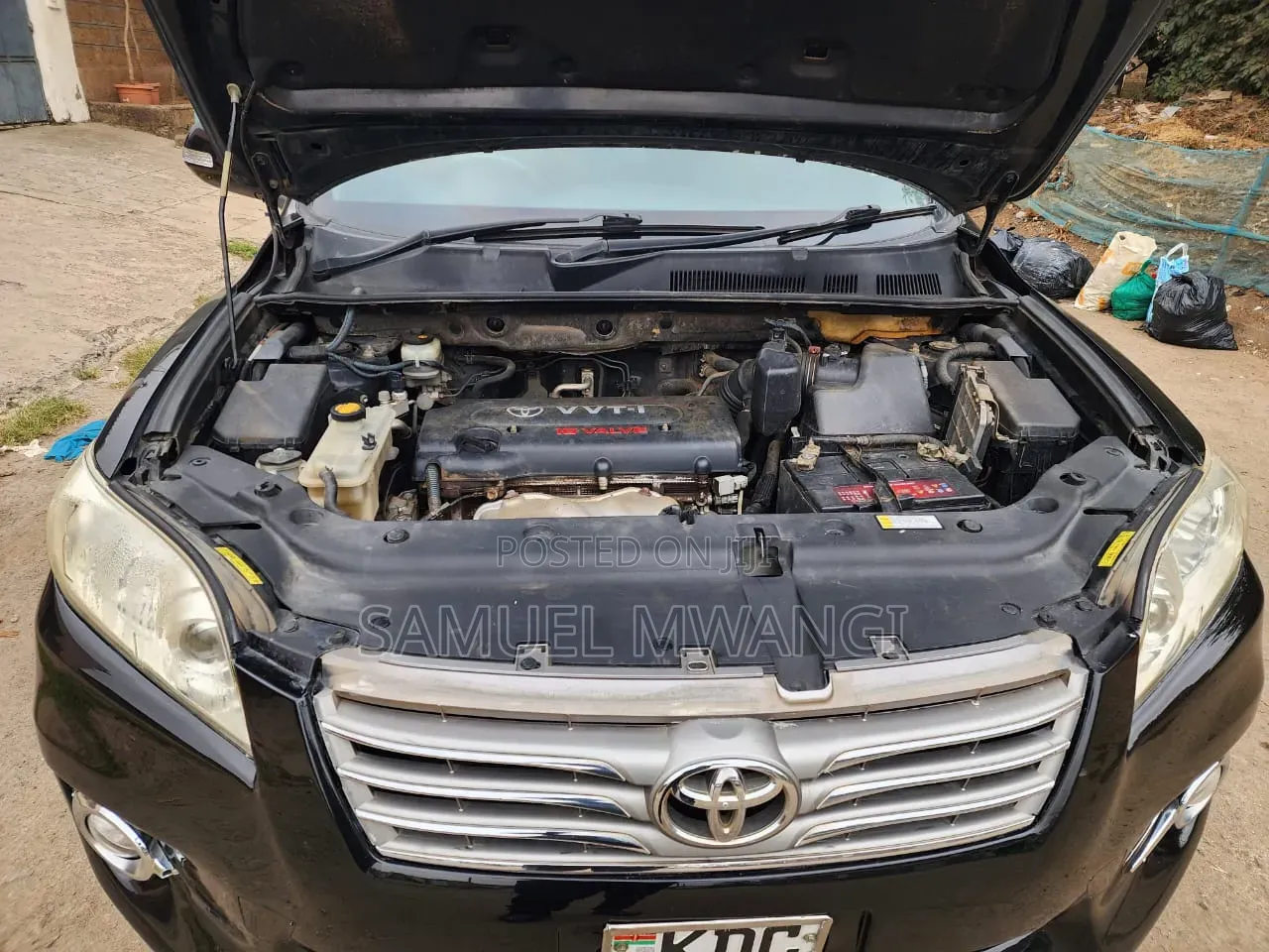 Toyota Vanguard 2014 Black