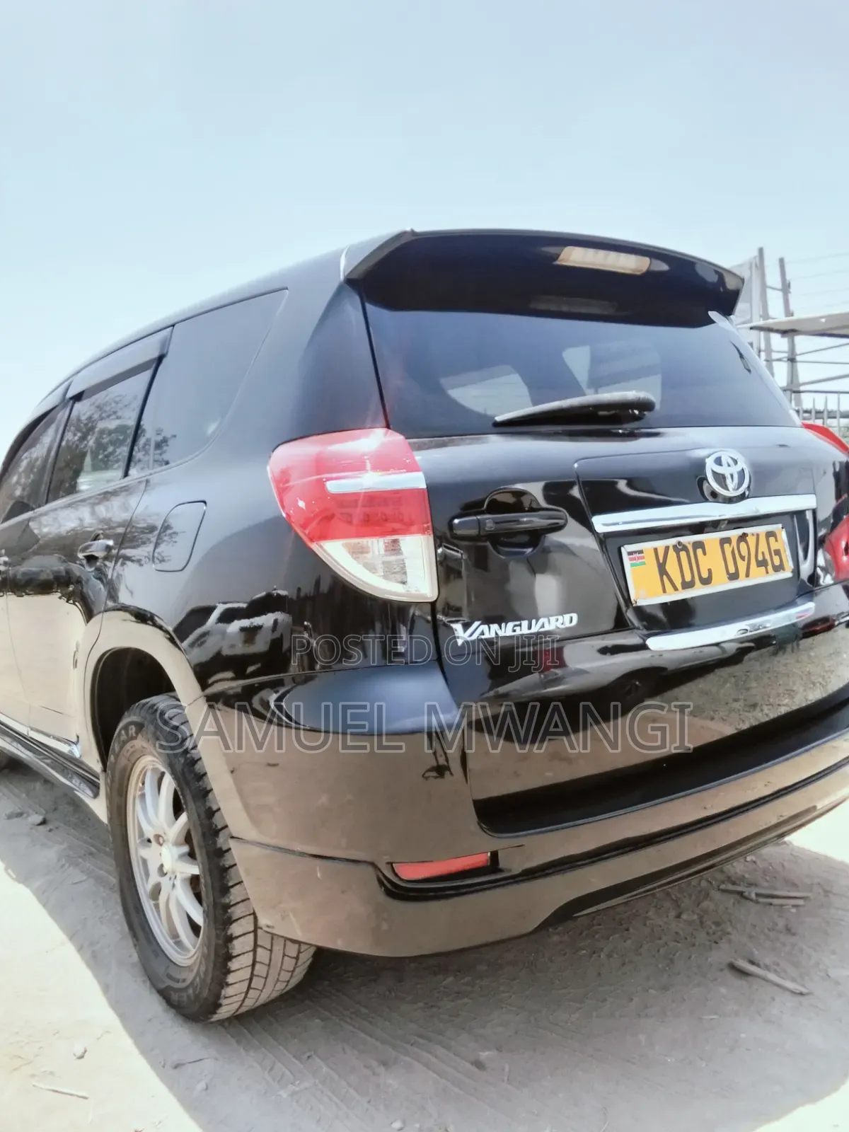 Toyota Vanguard 2014 Black