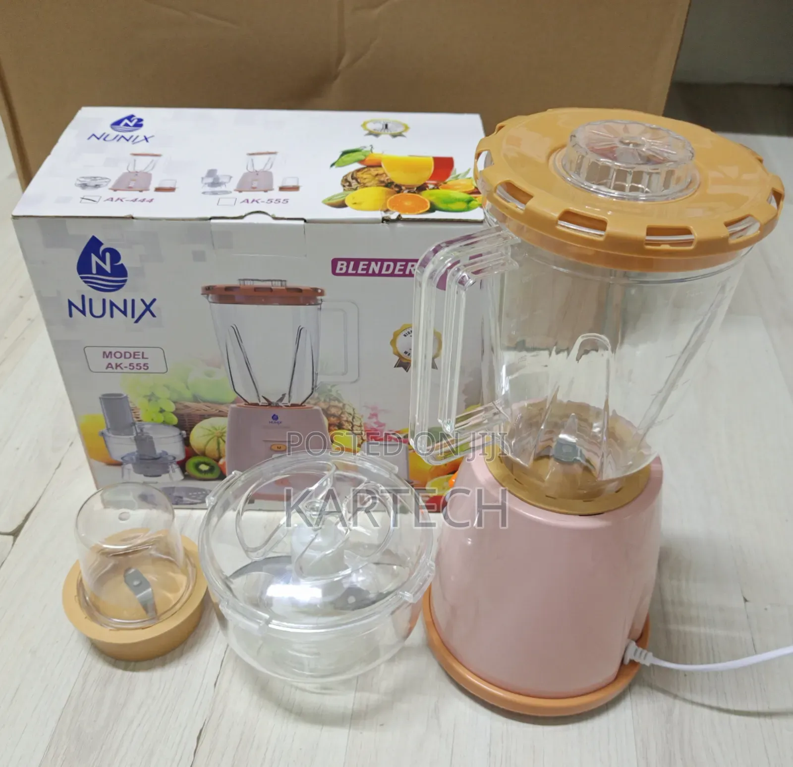 Nunix 3 in 1 AK-444 Multi-Function Blender