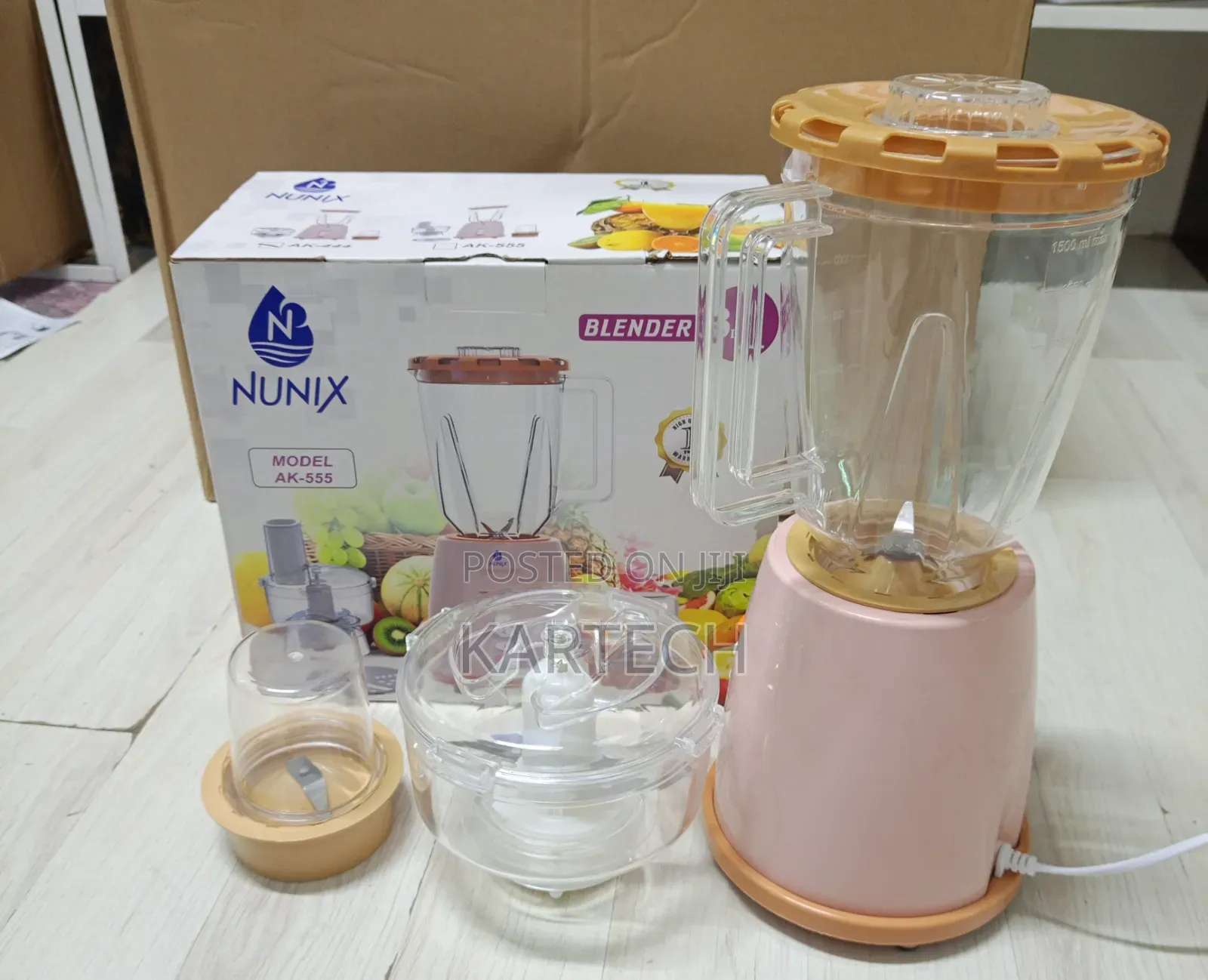 Nunix 3 in 1 AK-444 Multi-Function Blender