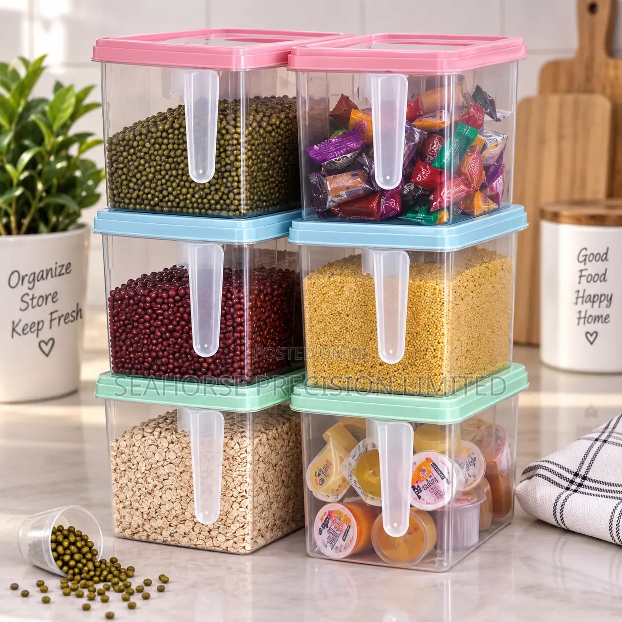 Fridge Kitchen Storage Containers – Multi-Purpose