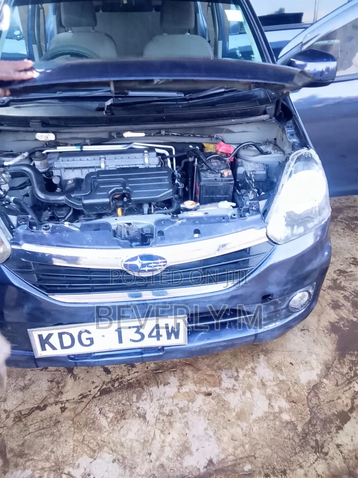 Subaru Pleo 2014 Blue