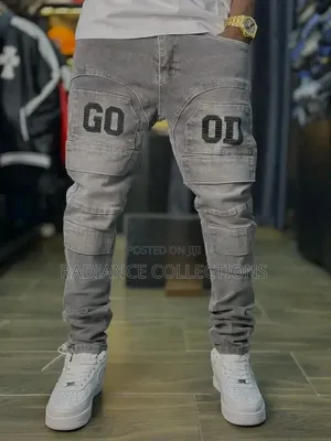 Designer Gray Jeans