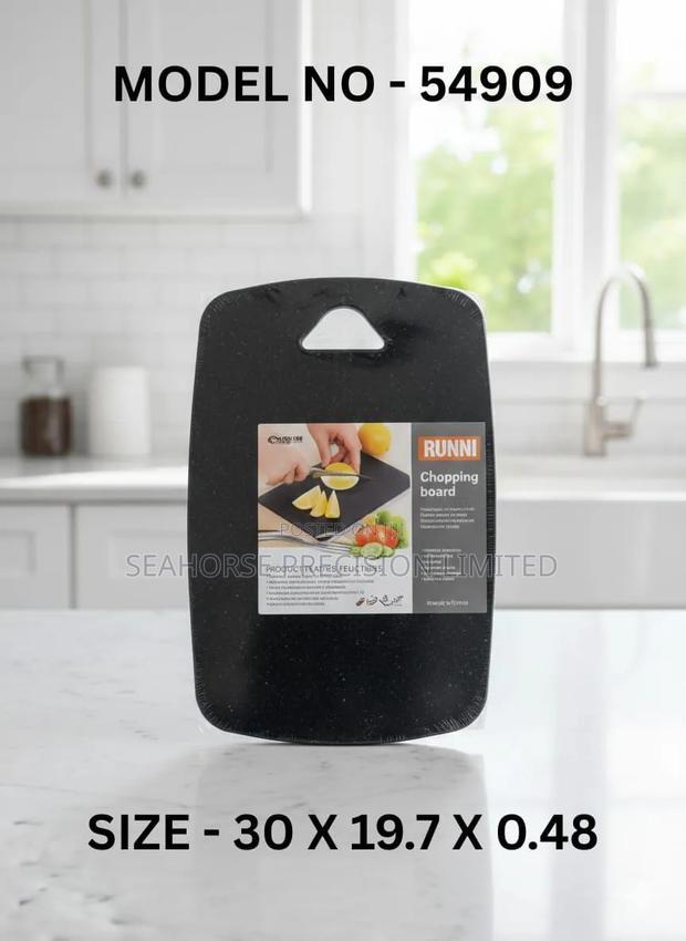  Runni Black Chopping Board – Model 54909  - main view